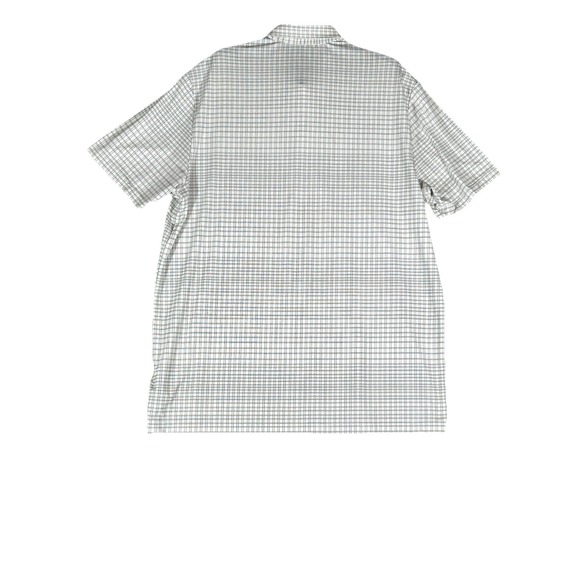 ADIDAS Prime Green Golf Polo Shirt Performance White Black Pattern Mens XL‎ - Picture 2 of 6